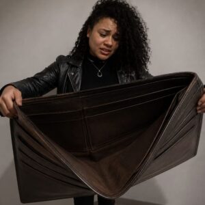 Carteira para a Natália parar de perder os cartões